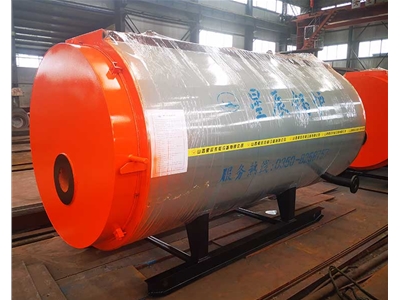 四臺1噸燃氣熱水鍋爐，陜西省吳堡縣